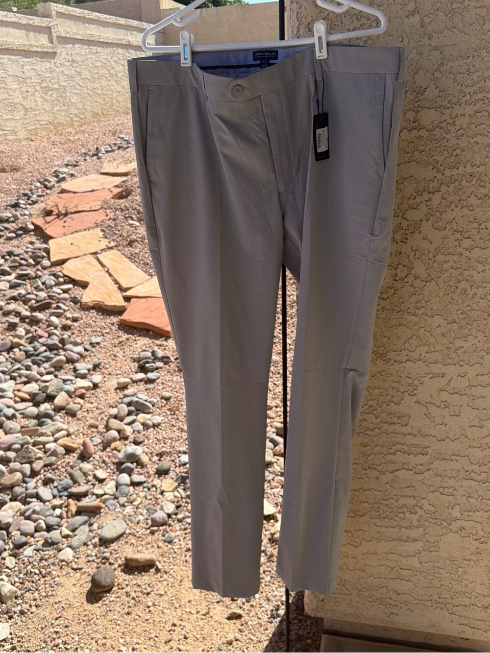Peter Millar Golf Pants Crown Crafted Surge 40 x 34 Gale Gray NWT  $185 U21